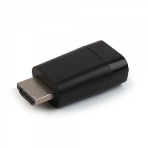 Adaptor HDMI Tata la VGA Mama, Negru, Gembird